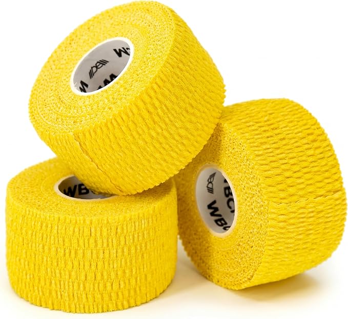 WARM BODY COLD MIND Lifting Thumb Tape for Weightlifting |1.5" x 20.6ft| - Hook Grip Tape for Gym, Powerlifting, Deadlift, Weight Lifting, Athletic Finger Wrap