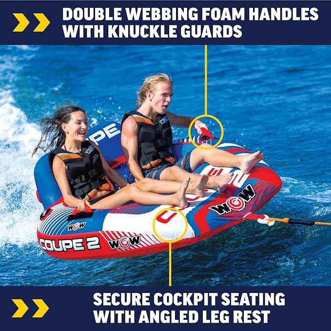 Wow Coupe Cockpit Inflatable Boat Towable Tube