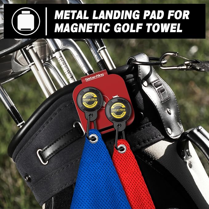 Water Telescopic Golf Ball Retriever and Golf Bag Metal Landing Pads