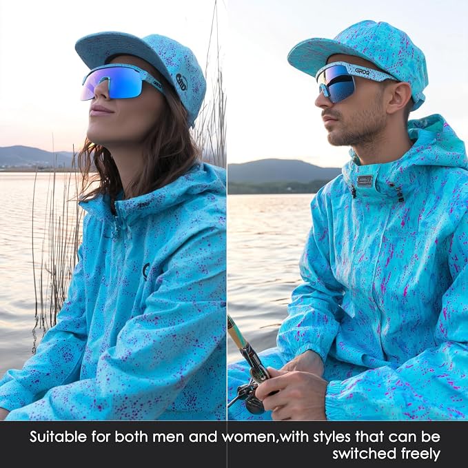 Sunglasses TR90 Frame Anti-Slip Full Coating HD Lens UV400 Protection Cycling Multi-Sport