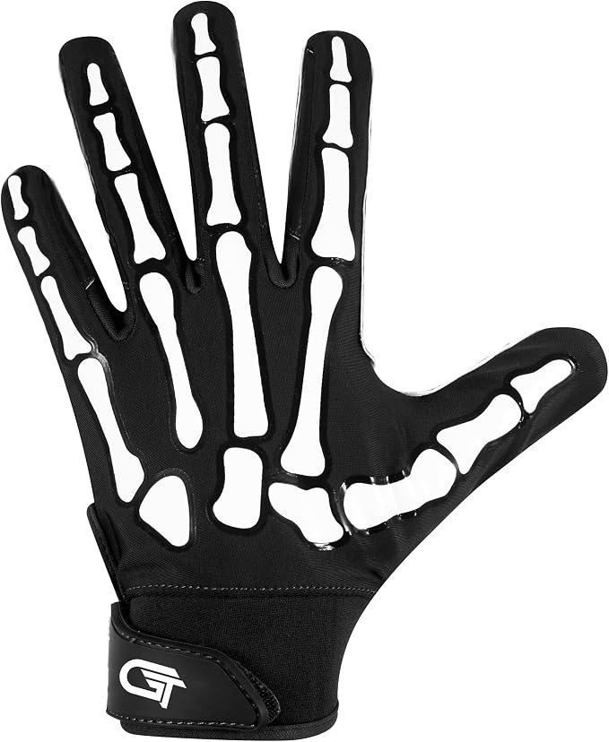 Glorious Traders Adult & Youth Football Gloves - Ultimate Performance Booster with Super Sticky Grip