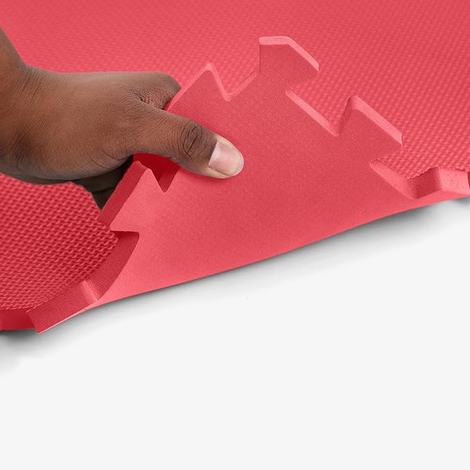Flooring Inc's Puzzle Exercise Mats, EVA Foam Interlocking Floor Mats for Protective, Cushioned Workout Flooring for Home and Gym Equipment, Multiple Sizes & Colors