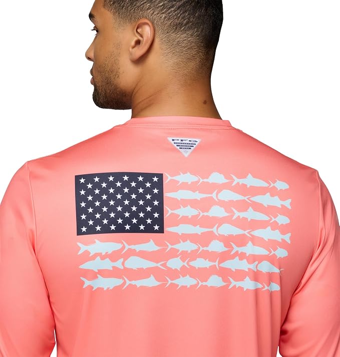 Columbia Terminal Tackle PFG Fish Flag Long Sleeve