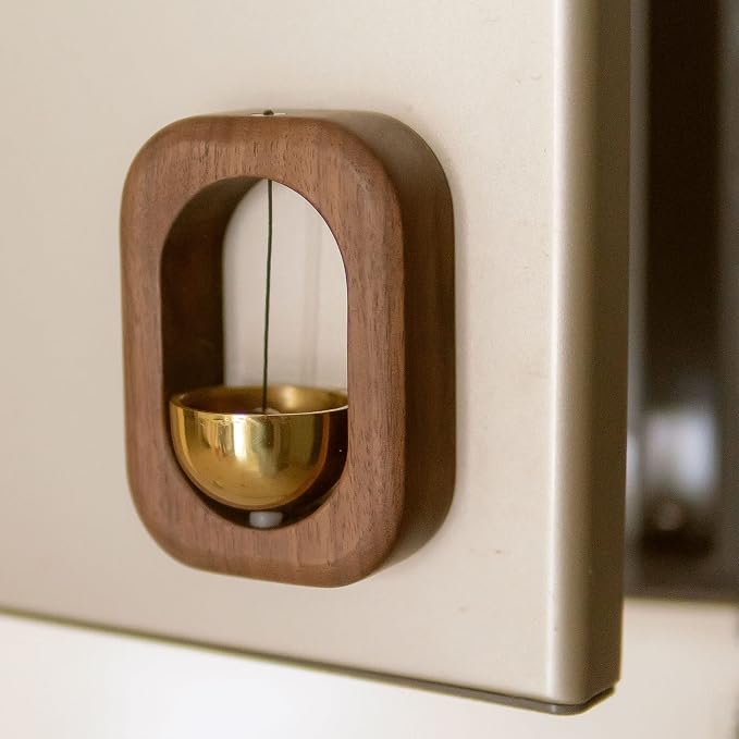 Shopkeepers Bell for Door Opening - Magnetic Doorbell Chime for Business - Unique Ornaments and Hanging Decoration for Enty, Fridge Sticker & Barn Door - Creative Souvenir