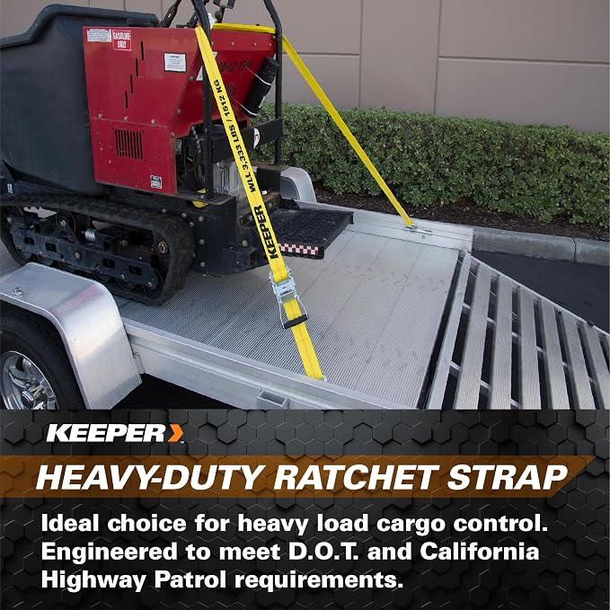 Hampton Products-Keeper 04622 J Ratchet Tie Down, 2-Inch x 27-Ft. - Quantity 1
