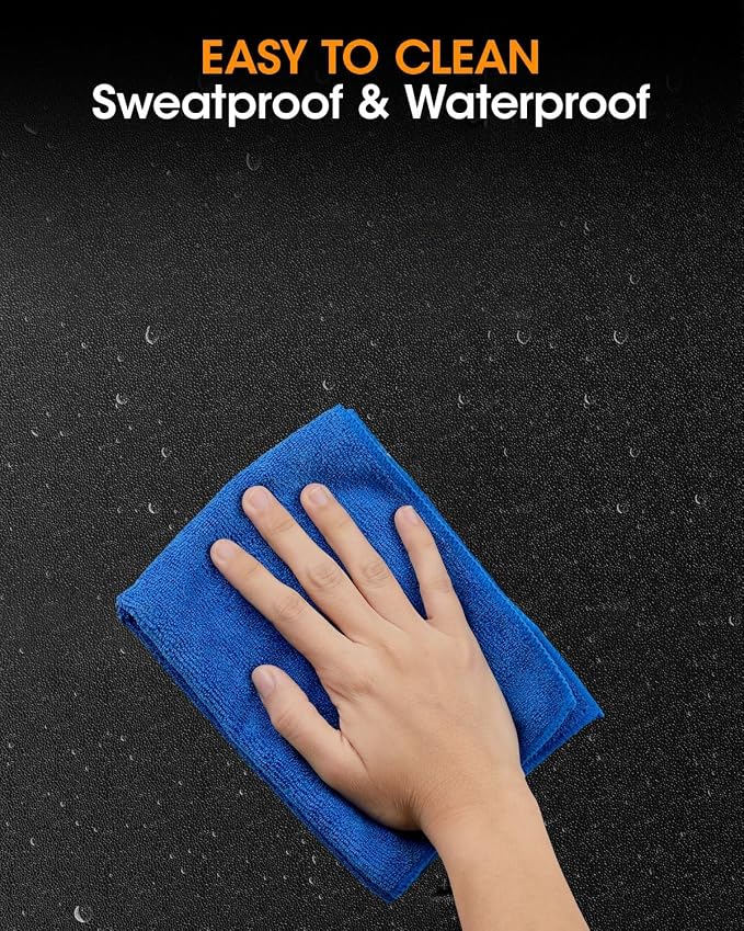 Treadmill Mat for Carpet & Hardwood Floors, 68" x 24", 1/4" Thick Under Treadmill and Walking Pad Mat, Non-Slip Exercise Equipment Mat for Bike, Noise & Shock Absorbing