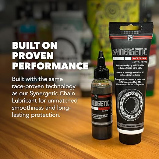 SILCA Synergetic Bike Grease - All Purpose Bicycle Grease Designed to Reduce Friction and Wear on Bearings, Bushings, Thread Bolts, and Other Sliding and Rotational Surfaces