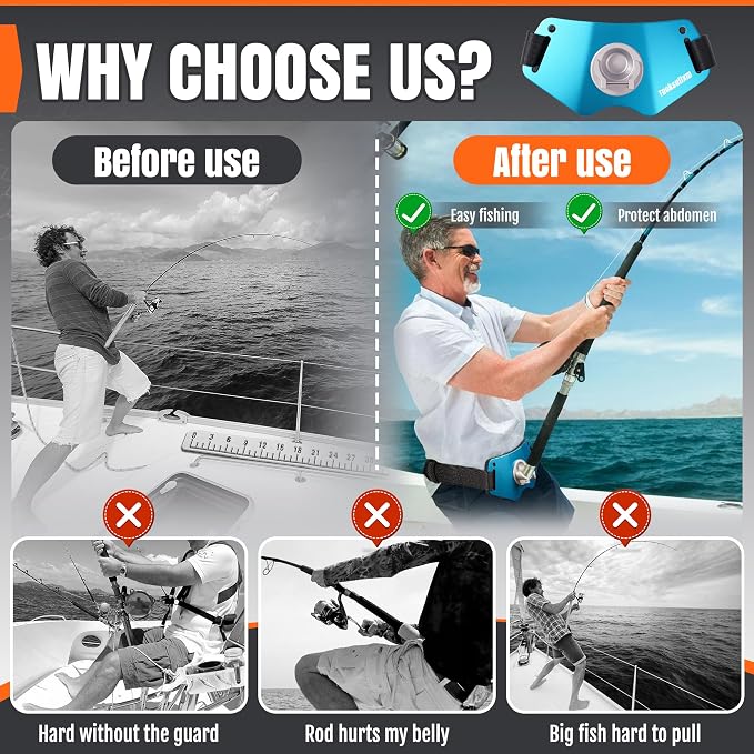Fishing Belt Adjustable Belt Aluminum Protective plate Padded Waist Support for Fighting
