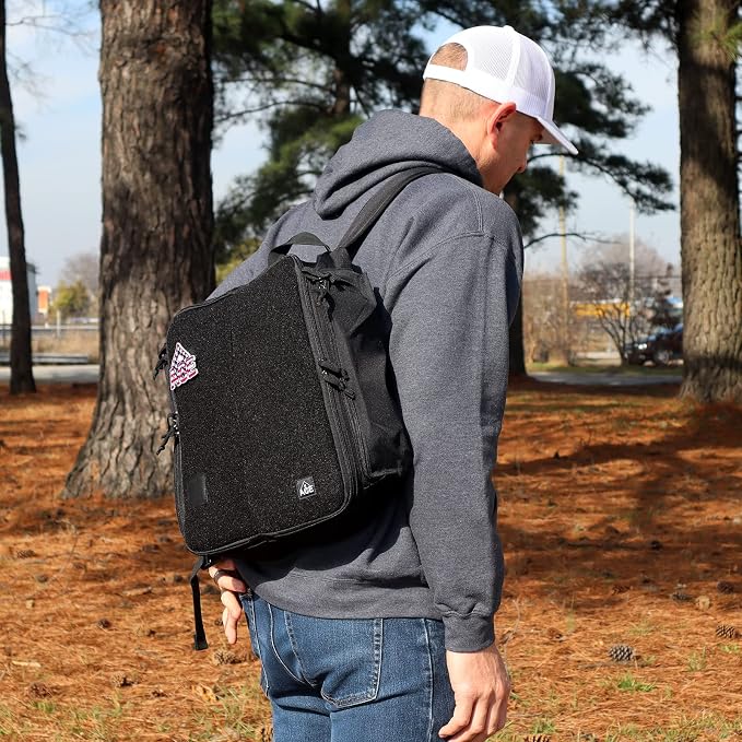 ACE PRO Cornhole Backpack with ACE Patch - Holds Up to Six Cornhole Bag Sets (Up to 24 Bags)