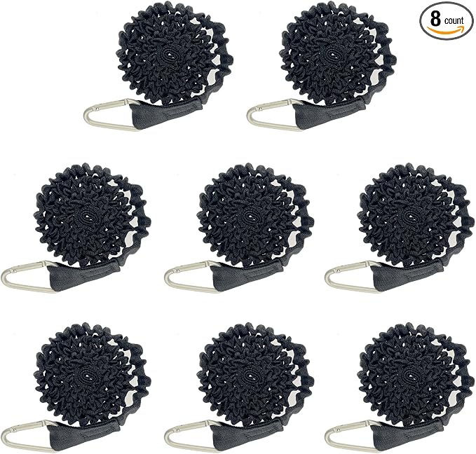 2/4/6/8/12 Pack Stretchable Paddle Leash Paddle Holder Tool Lanyard for Kayak and Paddles, Fishing Poles Rods