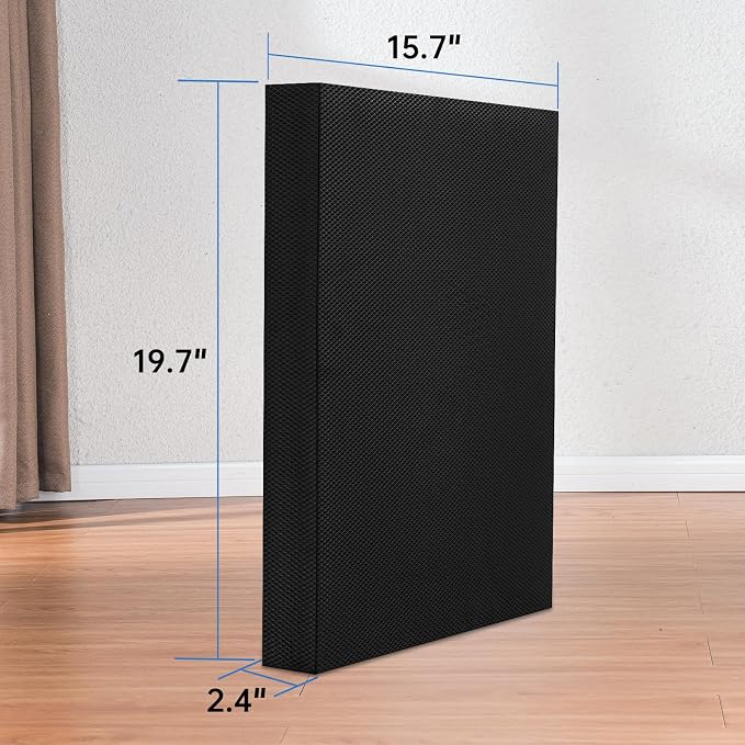 Exercise Balance Pad，High-Density Balance Foam Mat for Physical Therapy Equipment & Strength Stability Training, Slip Resistant TPE Mat for Yoga, Pilates, Meditation,Chair Cushion