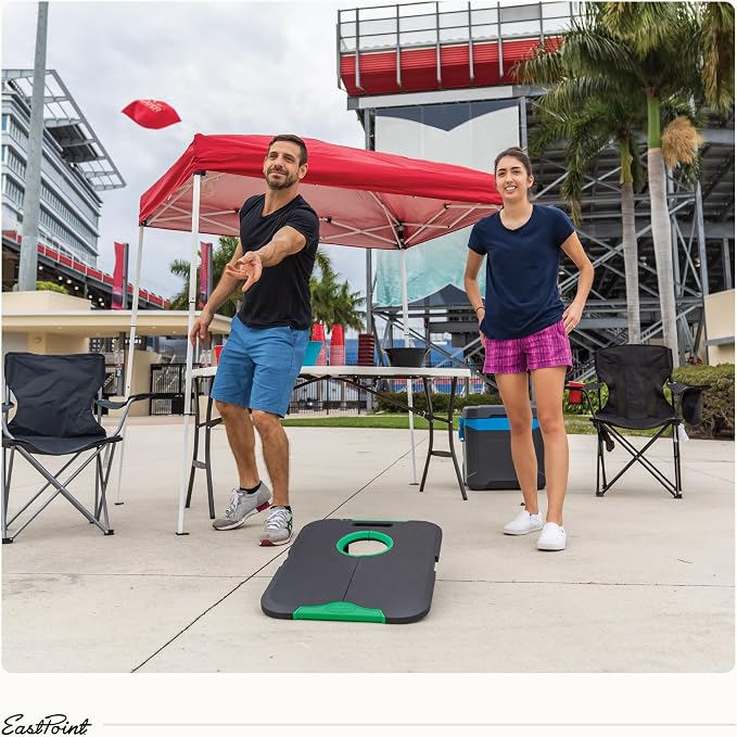 EastPoint Sports Go! Gater Cornhole – Light-Up and Travel Versions – Easy Storage & Light-Weight – Perfect for Outdoor and Indoor Play