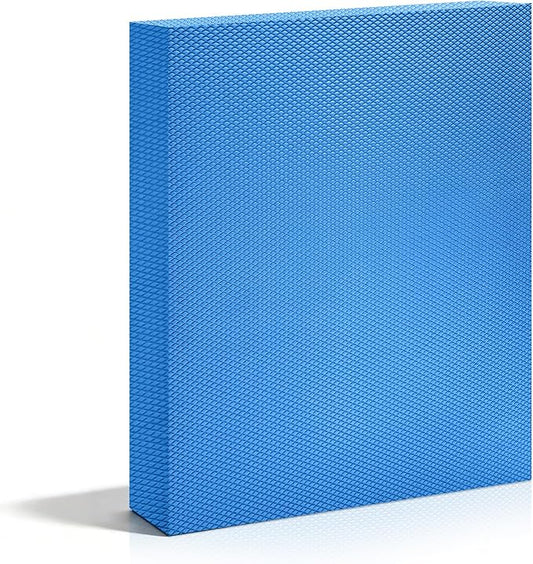 Exercise Balance Pad-15.6"x13" Non-Slip Stability Trainer Pad, 2 Inch Thick Foam Exercise Pad for Physical Therapy, Yoga, Core Training & Stability Training