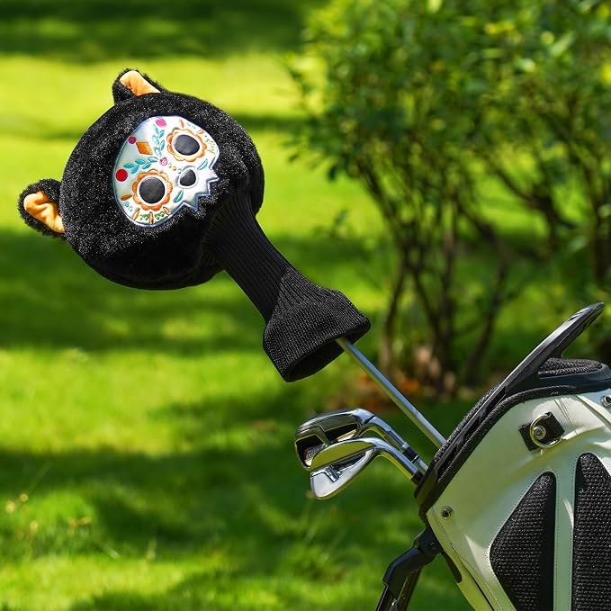 Craftsman Golf Driver Headcover Horse Sloth Funny Animal Golf Head Cover Novelty for Wood Driver Fairway Hybrid Golf Club for Men Women Kids Golfer Gift
