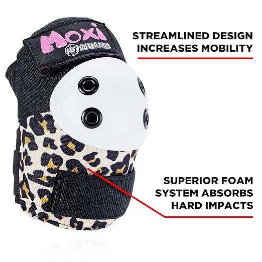 187 Killer Pads Six Pack Pad Set, Protective Gear for Elbows, Knees, and Wrists - Ideal for Skateboarding, Roller Skating, and Inline Skating
