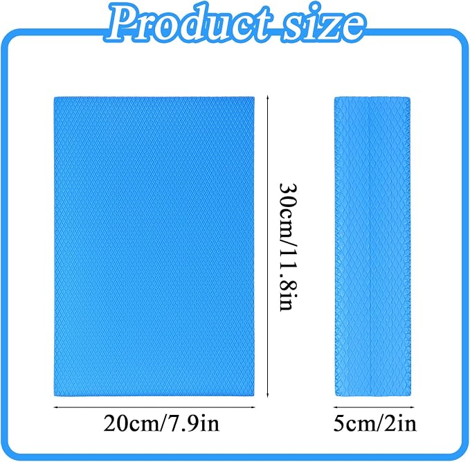 4 Pcs Balance Pad Foam Pad Yoga Mat Trainer Non Slip Cushion Exercise Knee Mat for Women Men Dancing Balance Training Workouts Yoga Physical Therapy, 11.81 x 7.0 x 2 Inch