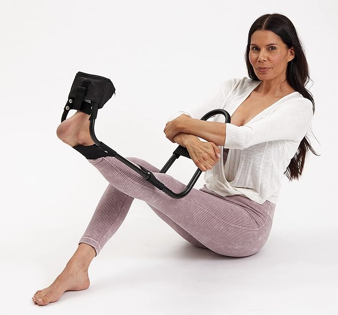 IdealStretch - Leg Stretcher - Hamstring Stretcher - Hip Stretcher - Lower Back Stretcher, & Calf Stretcher - Stretching Equipment - Original Patented - Harmstring Recovery