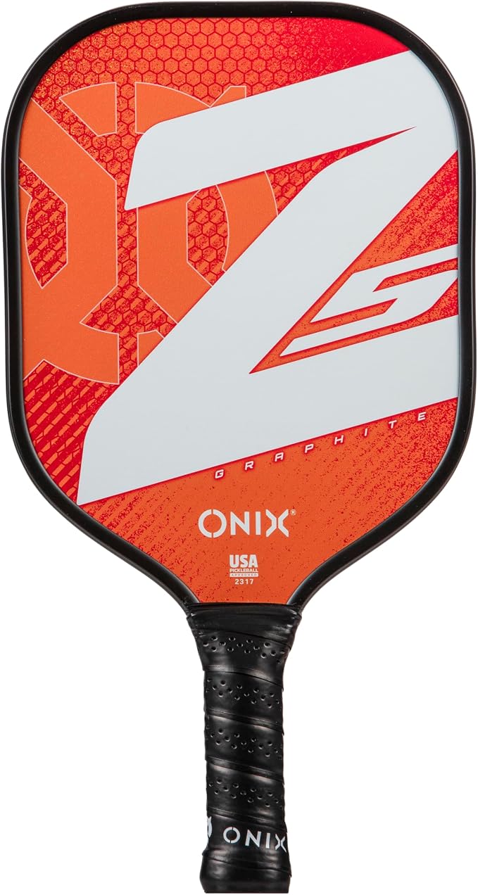 Onix Z5 Graphite Carbon Fiber Pickleball Paddle with Cushion Comfort Grip