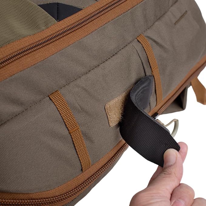 Fly Fishing Sling Pack for Wading, Trout and Bass Fishing | MOLLE Modular Storage System,Quick Rotation Access,Lightweight 1.5lb Design,