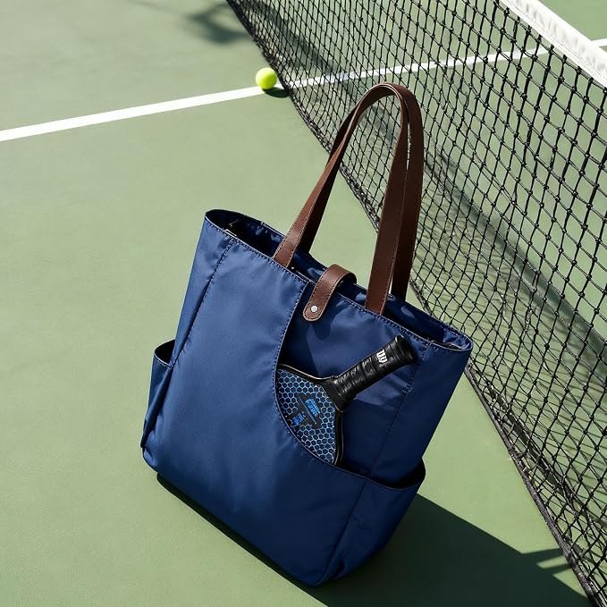 harayaa Pickleball Racket Bag Pickleball Tote Bag Pickleball Shoulder Bag Pickleball Handbag Versatile Polyester Construction Handle Roomy