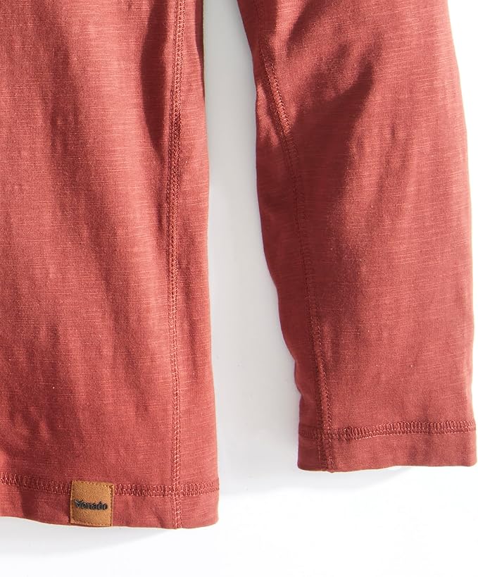 Venado Henley Long Sleeve Shirts for Men - Mens Henley with Flex Material