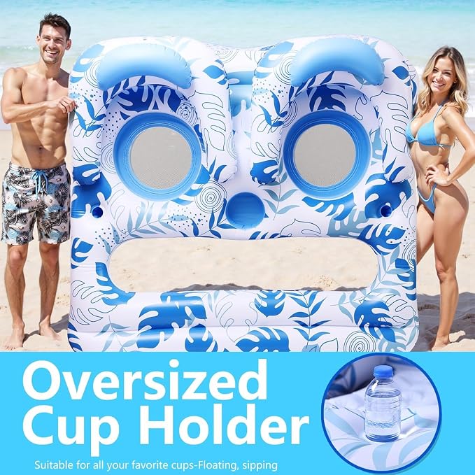 Inflatable Pool Float for Adults
