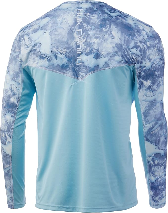 HUK Men's Icon X Long Sleeve Shirt, Performance Fishing Shirt
