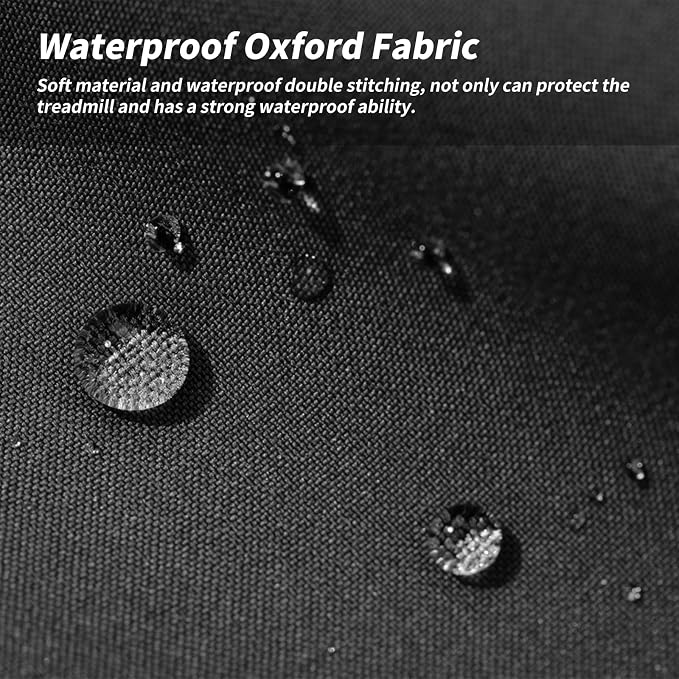 XYZCTEM Treadmill Cover - Dustproof Waterproof Folding Treadmill Cover for Indoor Outdoor Use