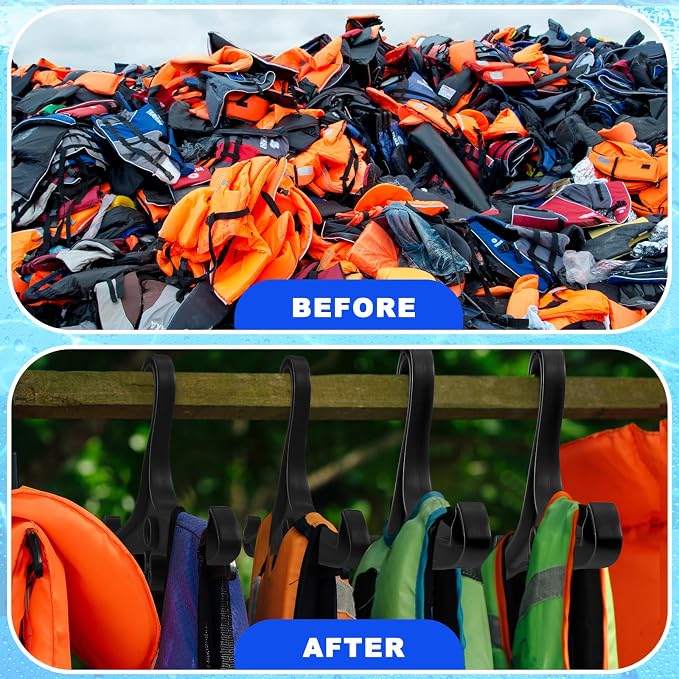 FoldTier Scuba Hanger BC Regulator Scuba Diving Wetsuit Hanger with Din Threads Vest Tactical Gear for Dry Clothes BCD Side Hanging