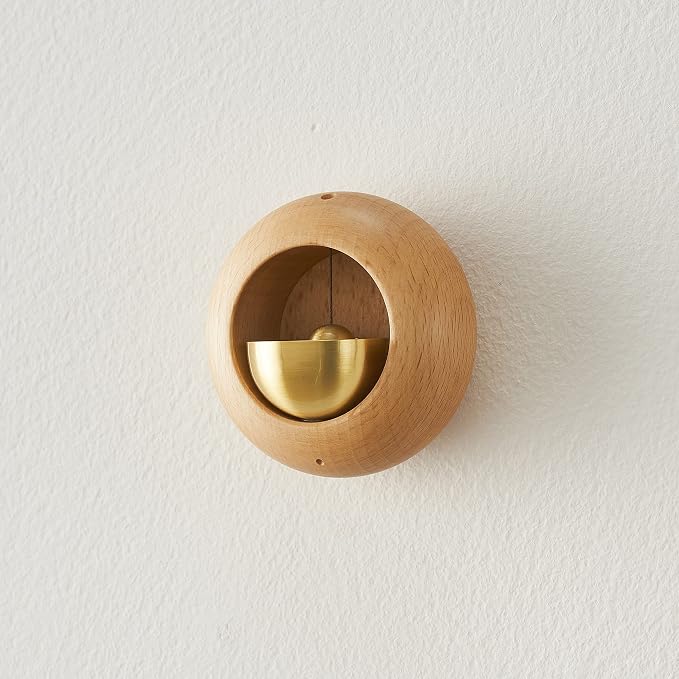 Shopkeepers Bell for Door Opening - Magnetic Doorbell Chime for Business - Unique Ornaments and Hanging Decoration for Enty, Fridge Sticker & Barn Door - Creative Souvenir