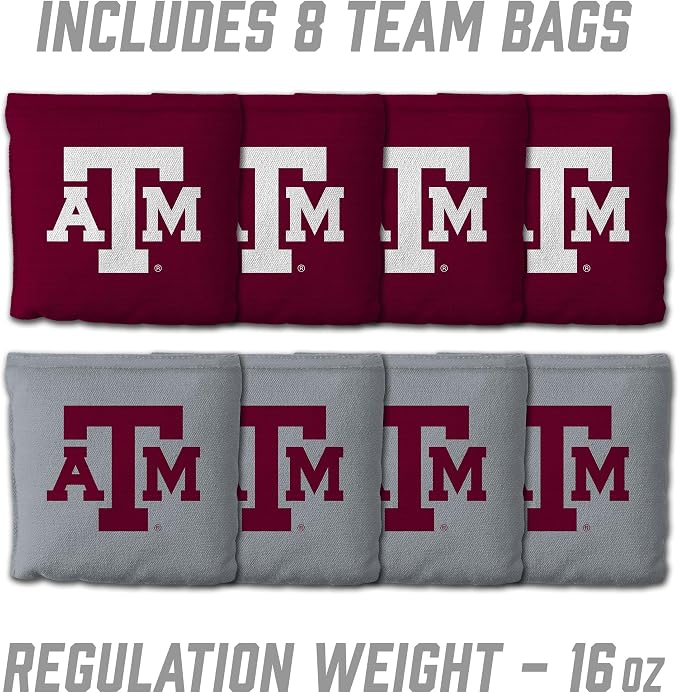 YouTheFan NCAA 2' x 3' Portable Cornhole Game with Logo Bags