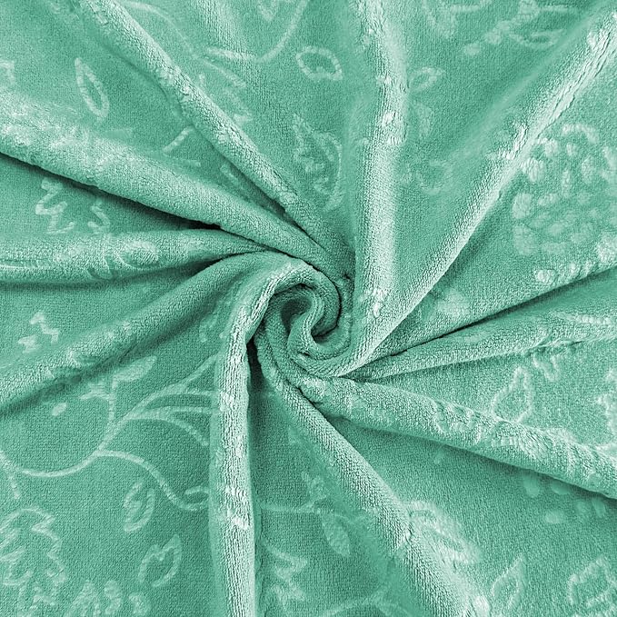 JML Extra Large Microfiber Bath Sheets Towels for Adult, 2 Pack, 35" x 70", Absorbent & Quick Dry, Soft Bathroom Towels for Hair Wrap, Sauna, Salon,Sport, Fitness, Yoga, Green