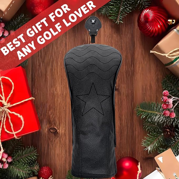 Golf Accessories Golf Club Covers for Golf Driver Headcovers Fairway Wood Headcover Hybrid Head Covers for Men Women Golfer Fit the Most Brands