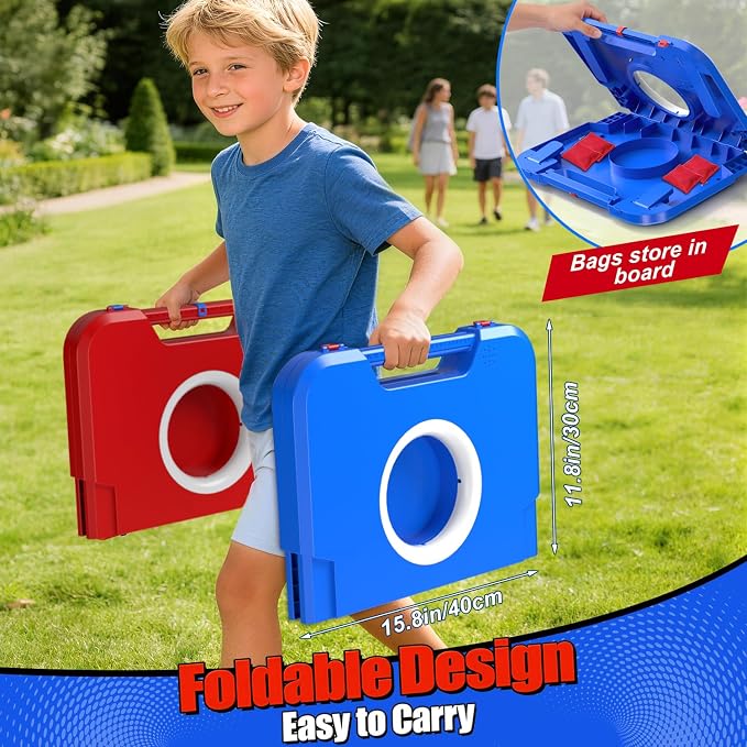 TERRAMUS Cornhole Board Set
