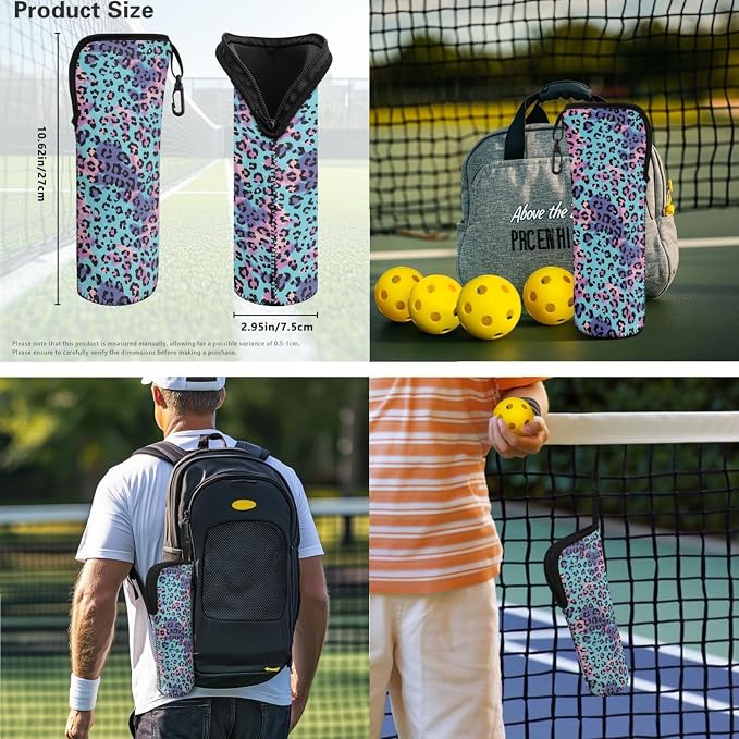 Pickleball Paddles Set 3PCS Pickleball Paddle Case Pickleball Racket Pickleball Bag Ideal for Beginners Gifts
