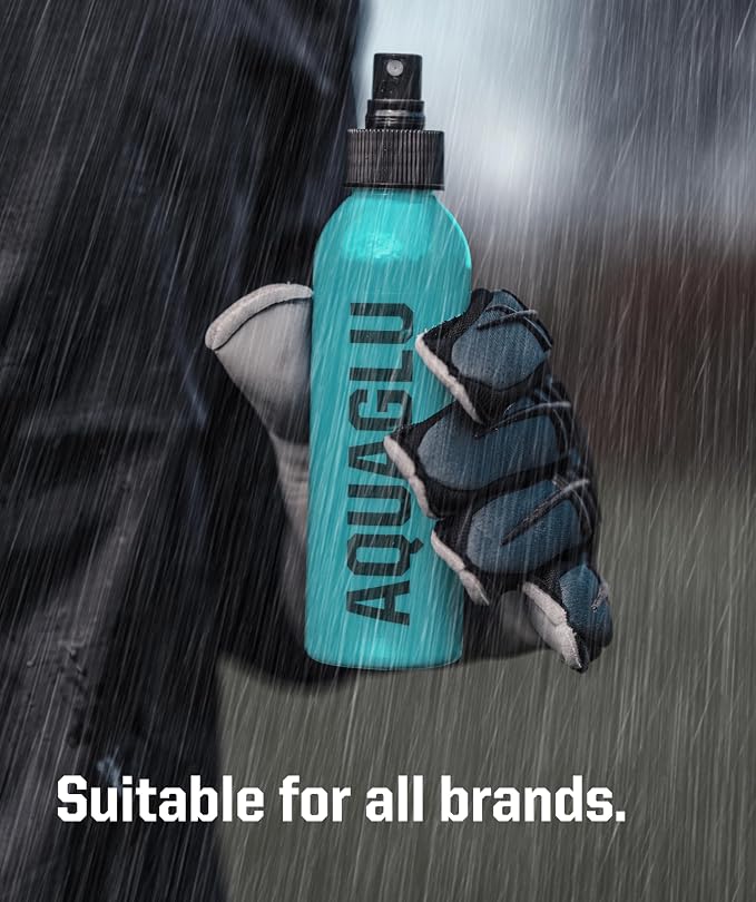 T1TAN Goalie Glove Spray for Soccer – TURBOCLEAN & AQUAGLU, 200 ml (6.76 fl oz), Goalkeeper Glove Sprays, Extra Grip for All Weather Conditions