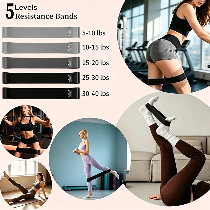 Pilates Equipment Kit for Home Workout,Pilates Ring and Ball Set,Pilates Essentials Accessories Kit for Women with Core Sliders,Adjustable Ankle Wrist Weight,Exercise Resistant Bands