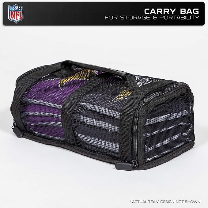 NCAA College Dual Sided Bean Bags by Wild Sports, 8 Count, Premium Toss Bags for Cornhole Set - Great for Tailgates, Outdoors, Backyard