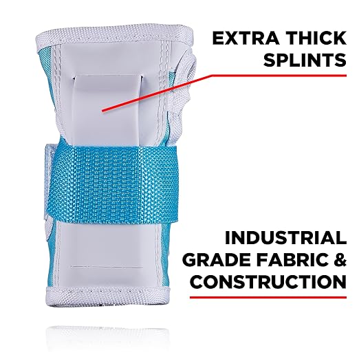 187 Killer Pads Six Pack Pad Set, Protective Gear for Elbows, Knees, and Wrists - Ideal for Skateboarding, Roller Skating, and Inline Skating