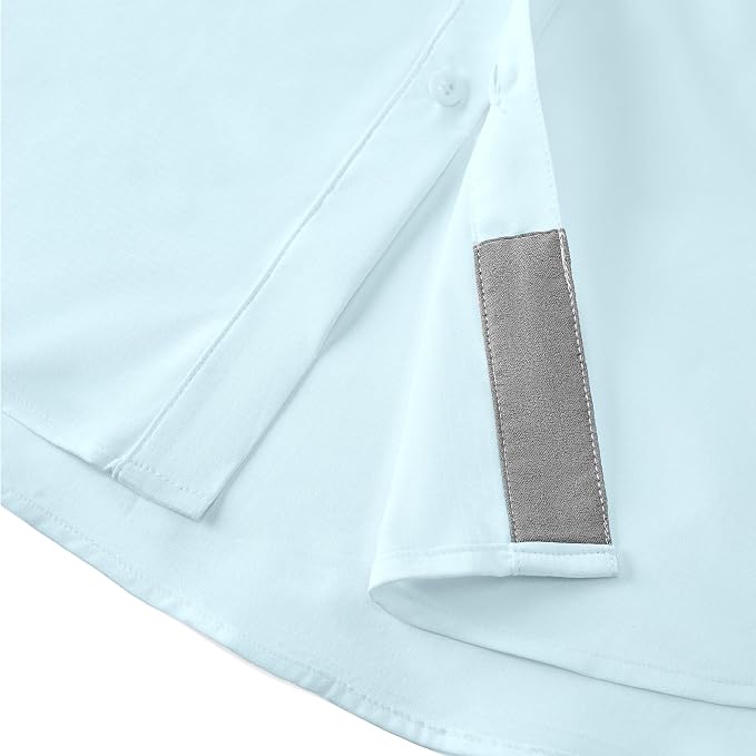 Men's Outdoor Sun Protection Shirts Short Sleeve Quick Dry Lightweight Breathable UPF50 Hiking Fishing Travel Camping