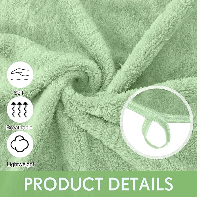 SmoothNovelty 2 Pack Bath Sheets 40 x 80 Inch Oversized Jumbo Extra Large Towels Quick Dry Coral Fleece Absorbent Soft Lightweight XL Shower Towels for Home Gym Travel Beach Spa Pool Hotel (Green)