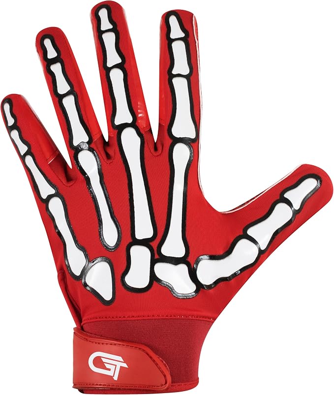 Glorious Traders Adult & Youth Football Gloves - Ultimate Performance Booster with Super Sticky Grip