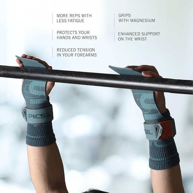 PICSIL - Condor Grips | Premium Hand Protection | Ideal for Cross Training, Gym & Calisthenics | Magnesium Enhanced Grip | Designed for Athletes of All Levels