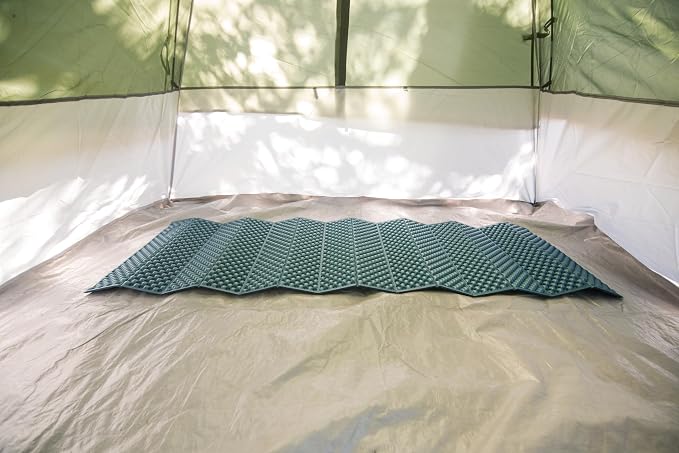 Foam Fold Sleeping Pad | Lightweight Insulation & Comfort for Camping and Backpacking | Blue