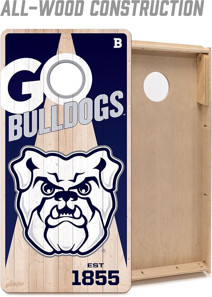 YouTheFan NCAA 2’ x 4’ Professional Wood Cornhole Game