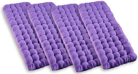 Zone Tech Camping Cot Mattress Pad Premium Quality Outdoor Comfortable Thicker Cotton Sleeping Cot Lightweight Waterproof Bottom Pad Mattress for Adult, Kid