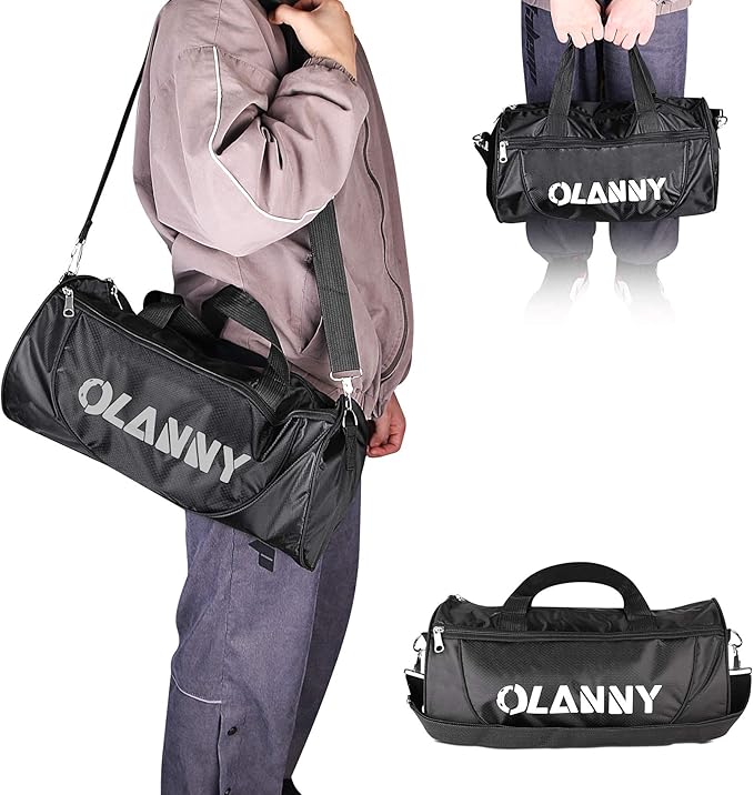 OLANNY Graphite Pickleball Paddles Set- Premium Rackets Fiber Face & Polymer Honeycomb Core Pickleball Set Includes Pickleball Paddles + Pickleball Balls+ Replacement Soft Grip + 1 Bag