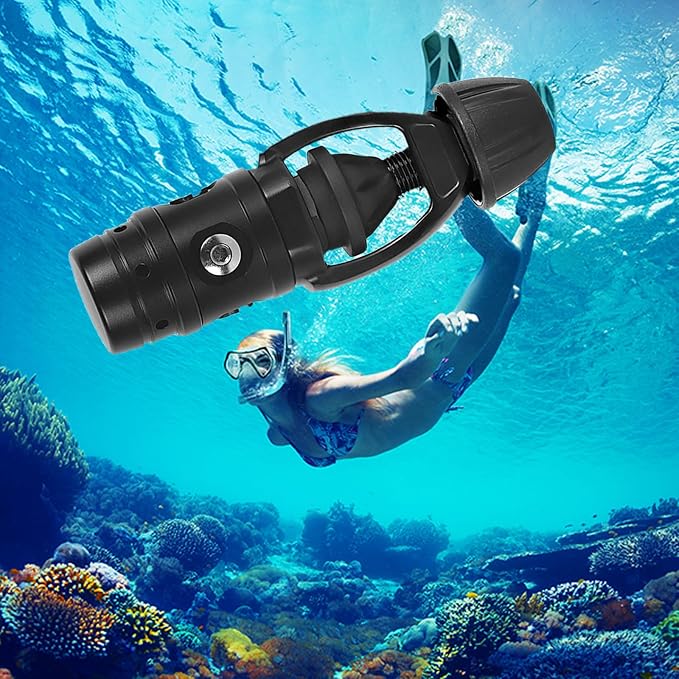 First Stage Scuba Diving Regulator, First Stage Dive Regulator, Reduce Resistance Yoke 1st Stage Underwater Diving Regulator, for Diving Gear,Aluminium Alloy