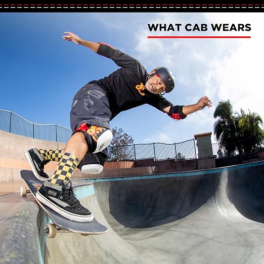 187 Killer Pads Six Pack Pad Set, Protective Gear for Elbows, Knees, and Wrists - Ideal for Skateboarding, Roller Skating, and Inline Skating