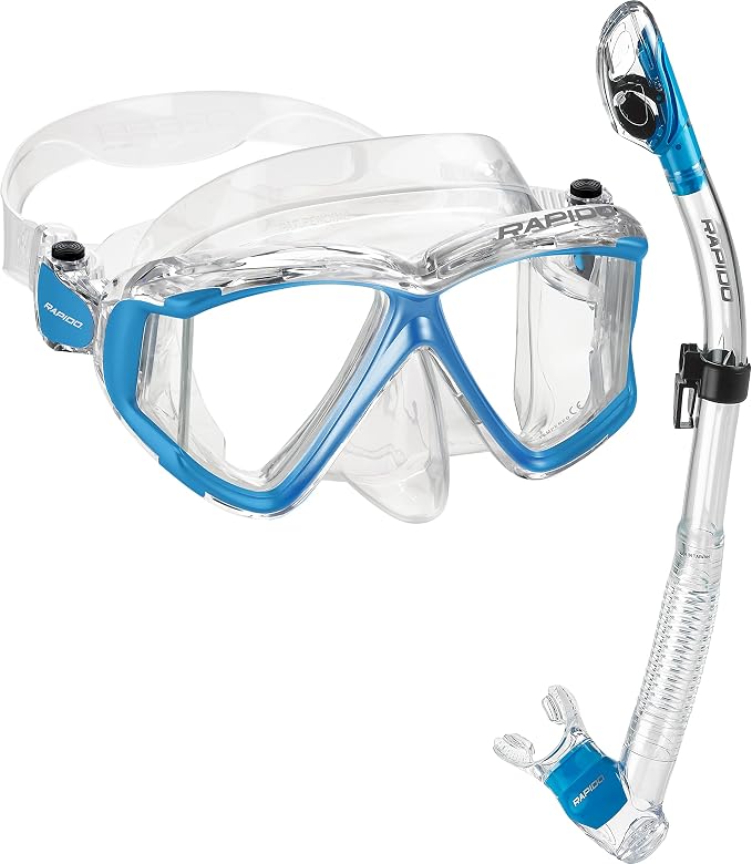 Rapido Panto-180 Four Lens Mask and Snorkel Combo